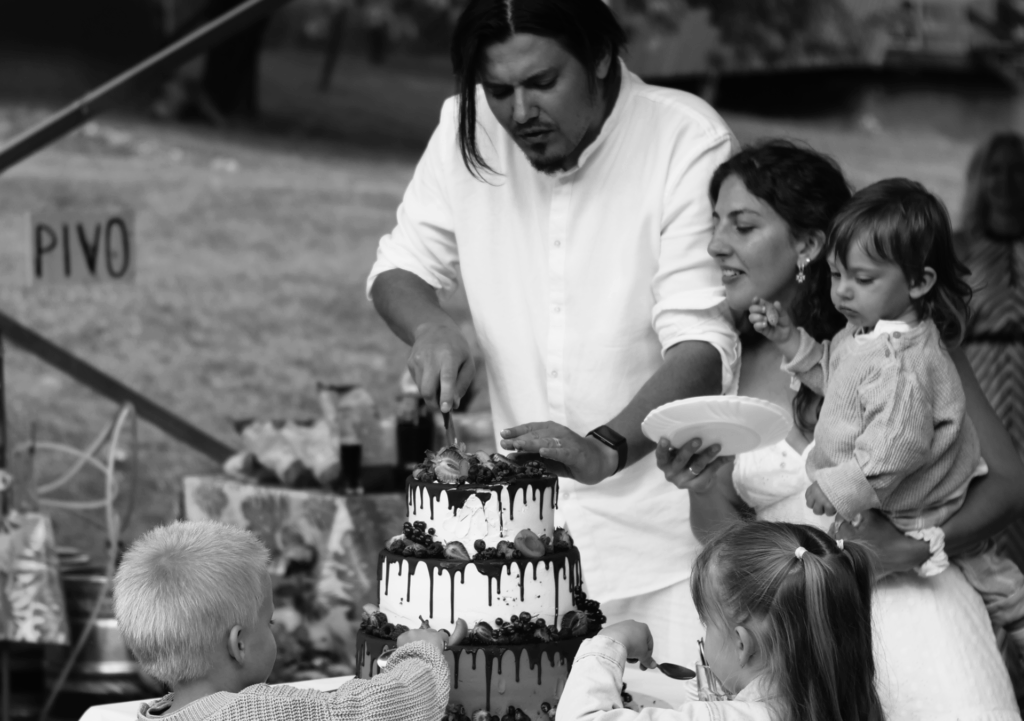 Majiteľ Marek Uhrina s rodinkou